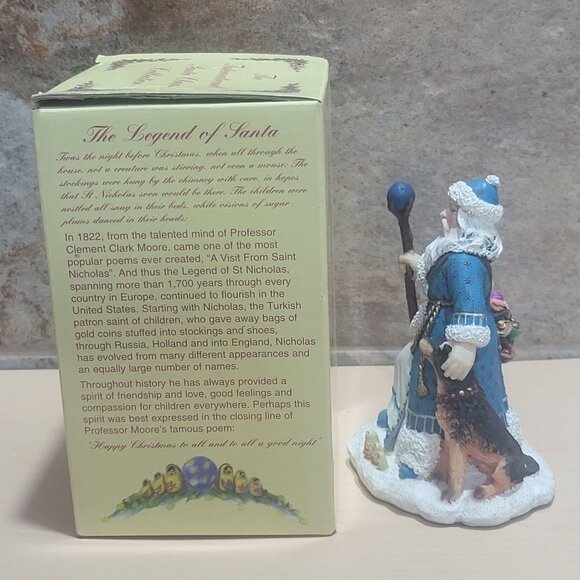 International Santa Claus Collection D'Yed Moroz Siberian Santa Figurine 2005 - Picture 4 of 12